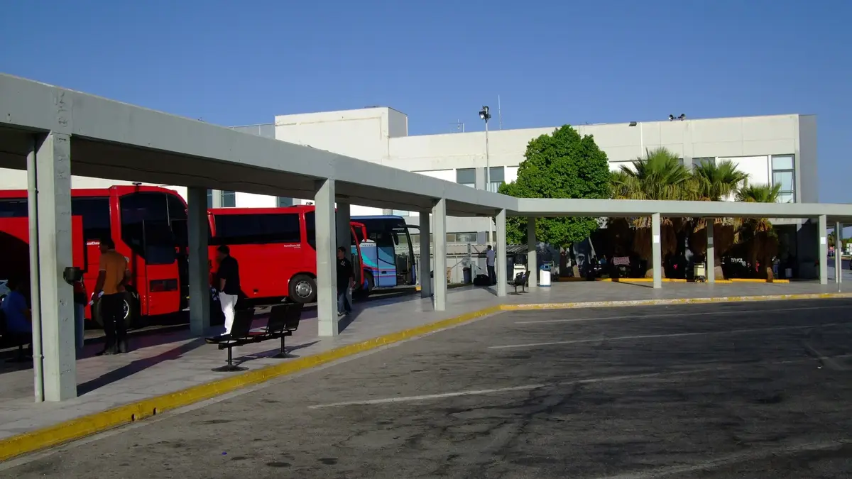Ankomst till Chania flygplats