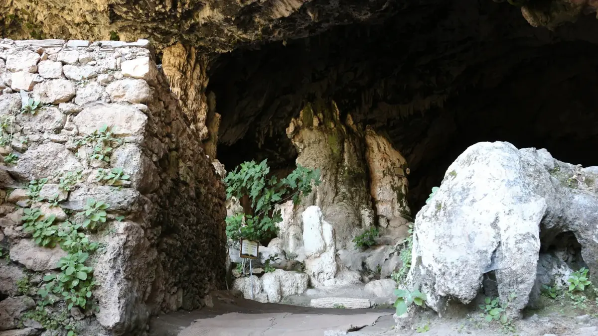 Grotta på Kreta
