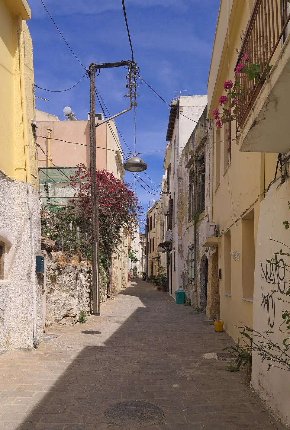 Smal gata i Splantzia i Chanias gamla stad