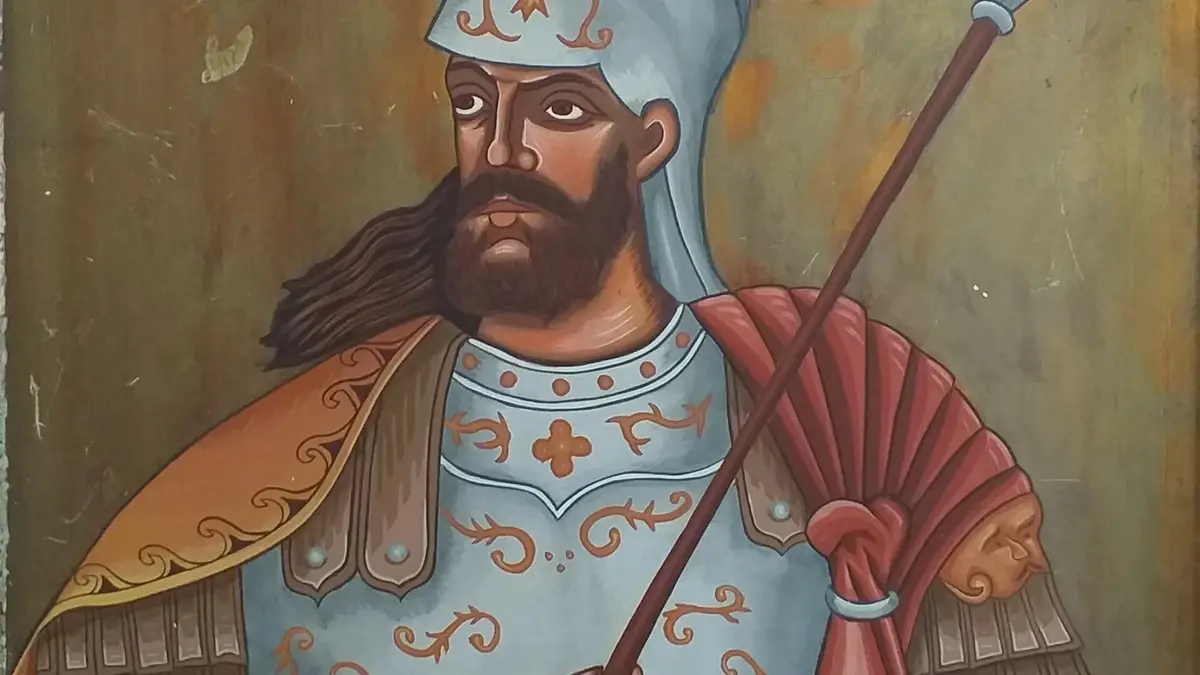 Constantine XI from collection of Maritime Museum of Crete (Chania) (cropped)