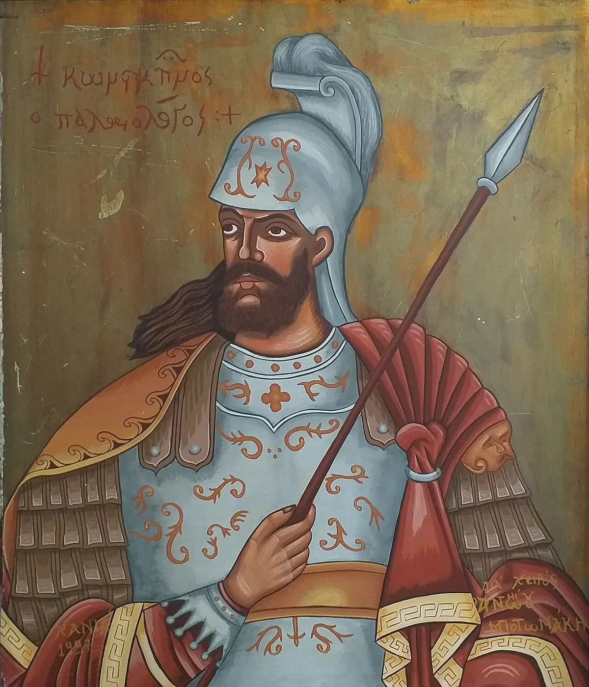 Målning ur samlingen på Maritime Museum of Crete i Chania