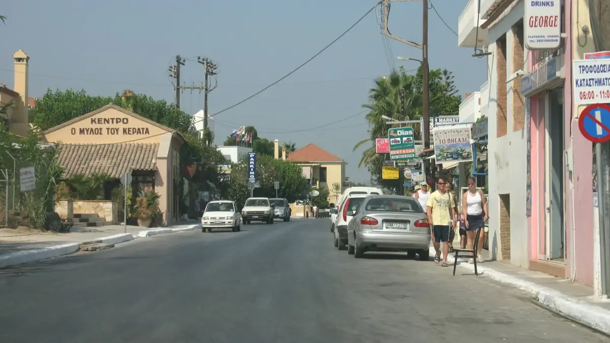 Gata i Chania-området