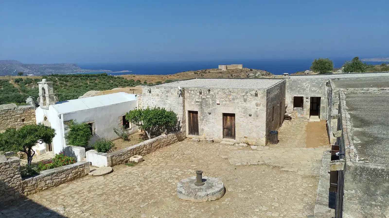 Kloster i Chania-regionen